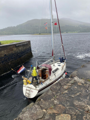 Leaving-sealock-at-Corpach